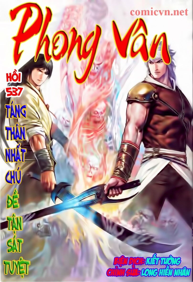 Phong Vân: Chapter 537