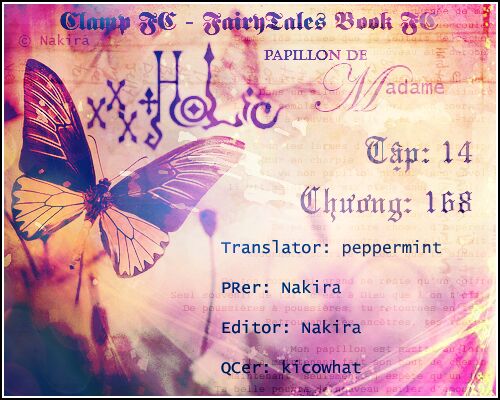 XXXHolic: Chapter 168