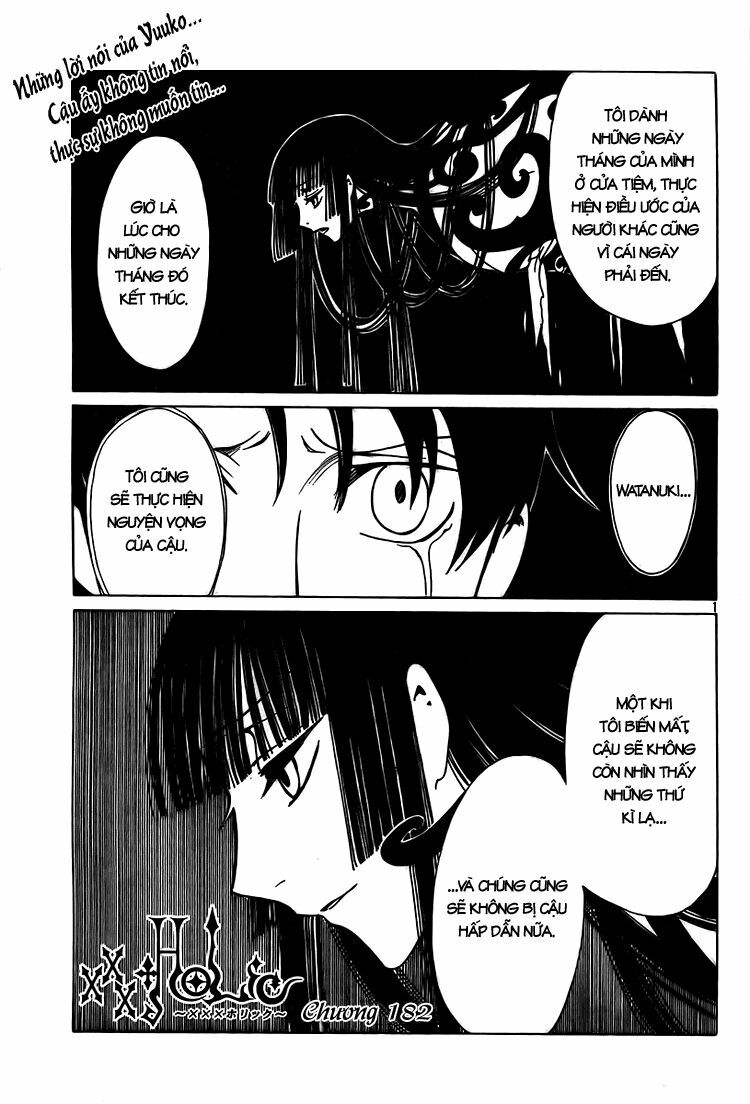 XXXHolic: Chapter 182