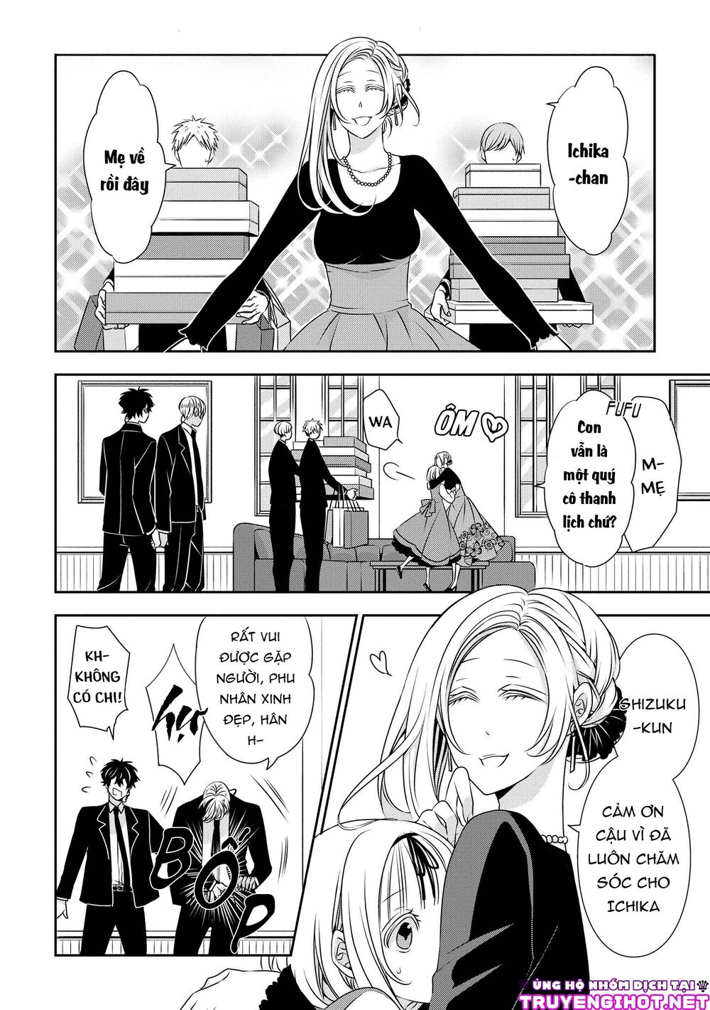 Ojou-sama ga Mamorasete Kurenai.: Chapter 9