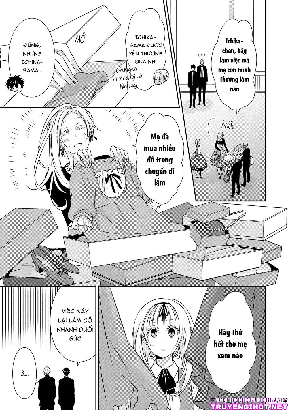 Ojou-sama ga Mamorasete Kurenai.: Chapter 9