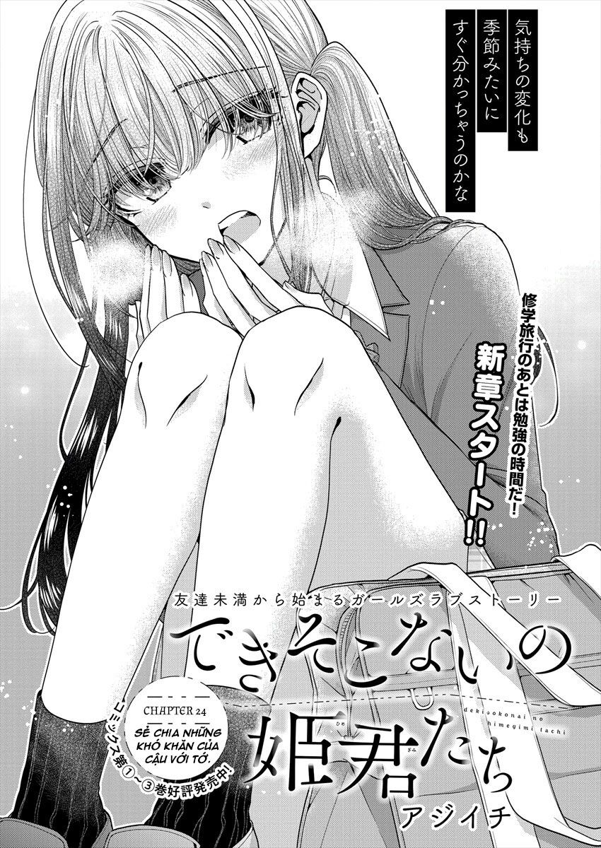 Useless Princesses: Chapter 24: Sẻ chia những khó khăn của cậu với tớ