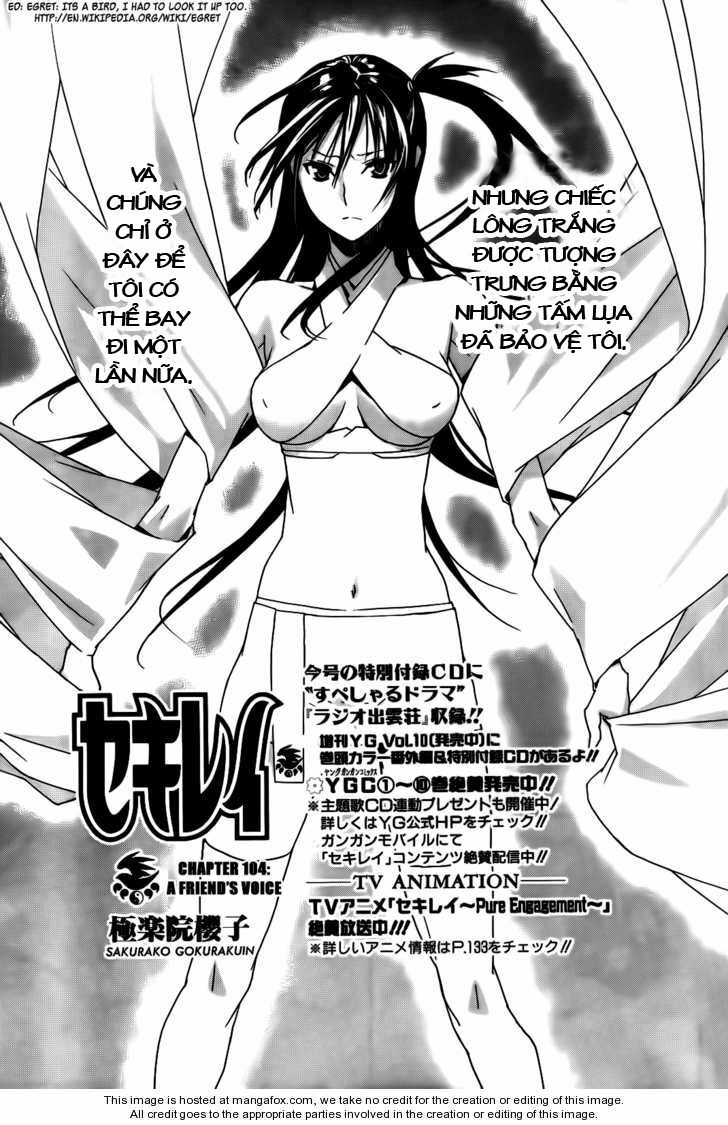 Sekirei: Chapter 104
