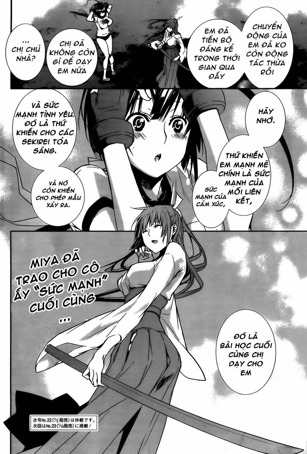 Sekirei: Chapter 137