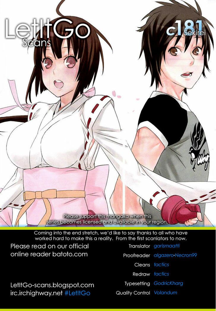 Sekirei: Chapter 181