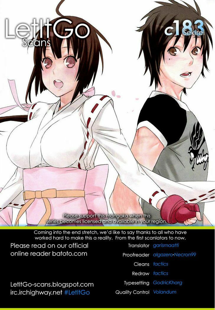 Sekirei: Chapter 183