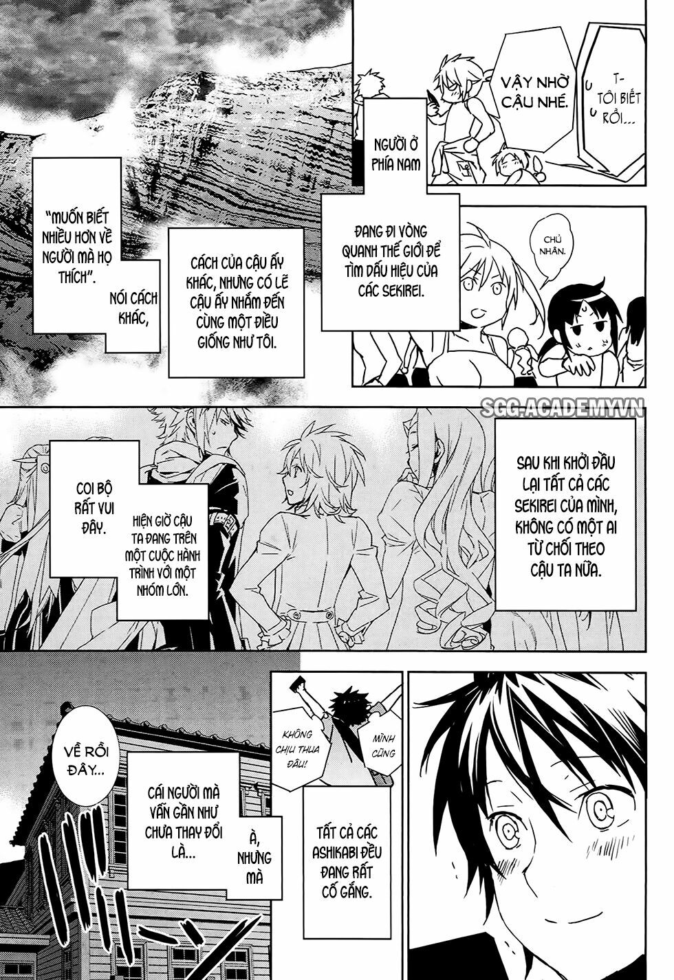 Sekirei: Chapter 185