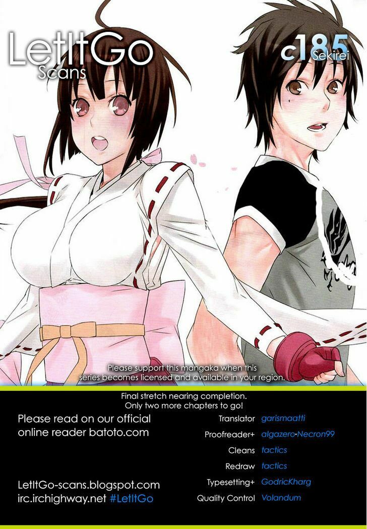 Sekirei: Chapter 185
