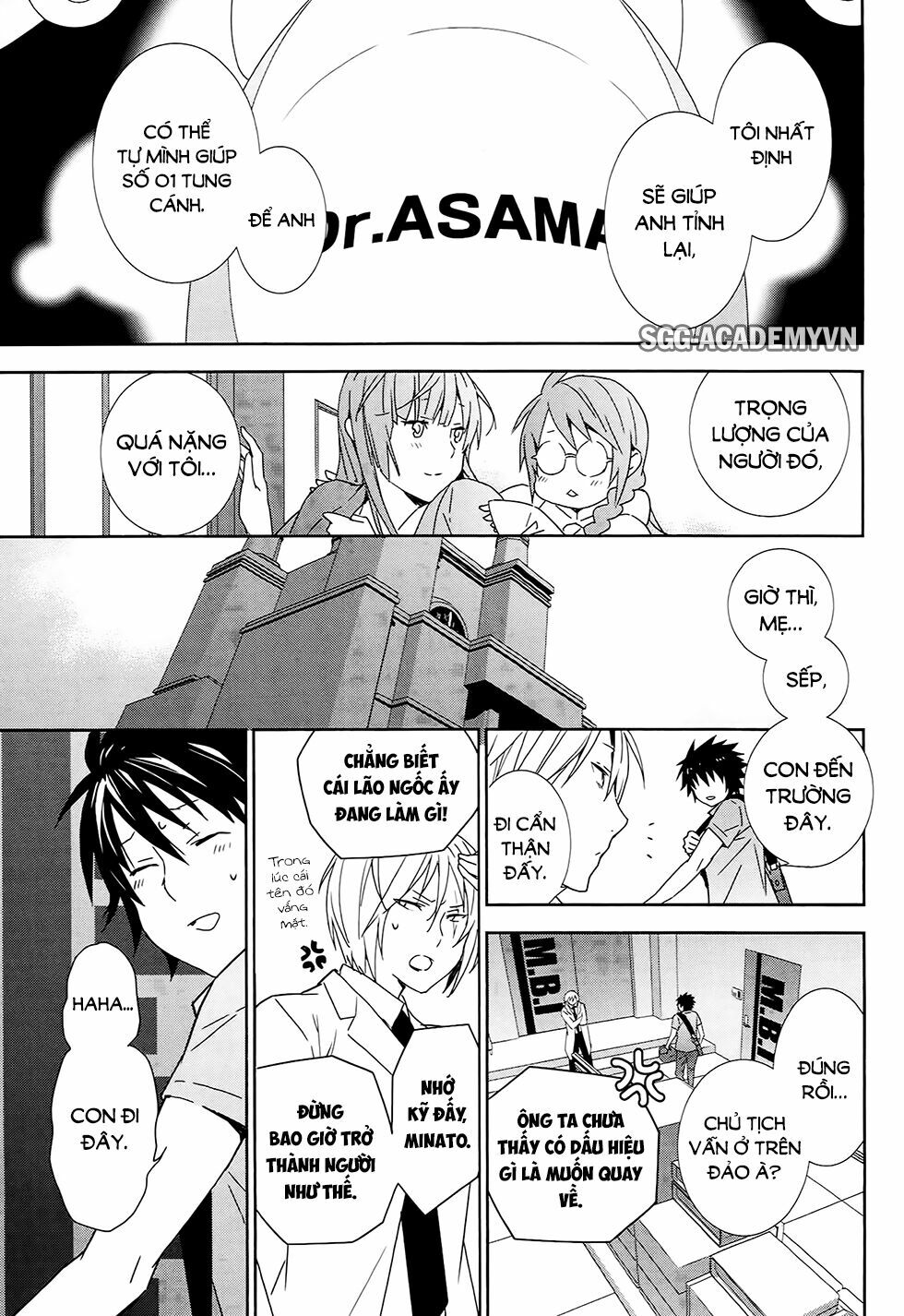 Sekirei: Chapter 185