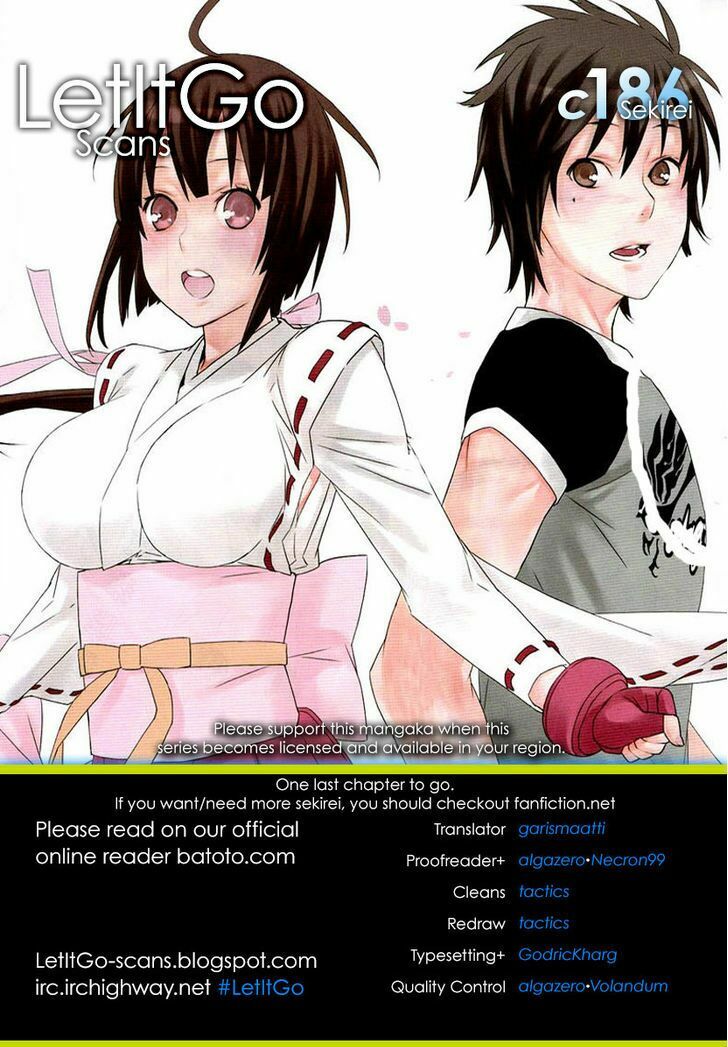 Sekirei: Chapter 186