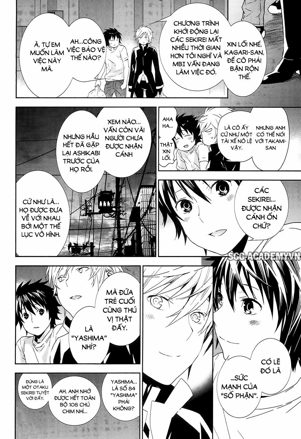 Sekirei: Chapter 186