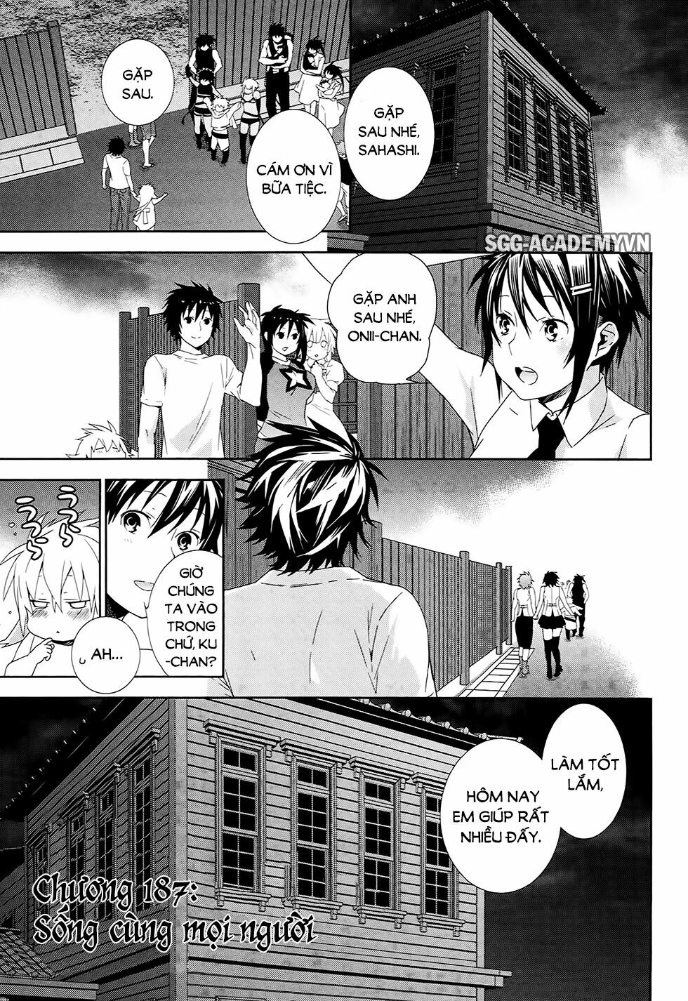 Sekirei: Chapter 187: end