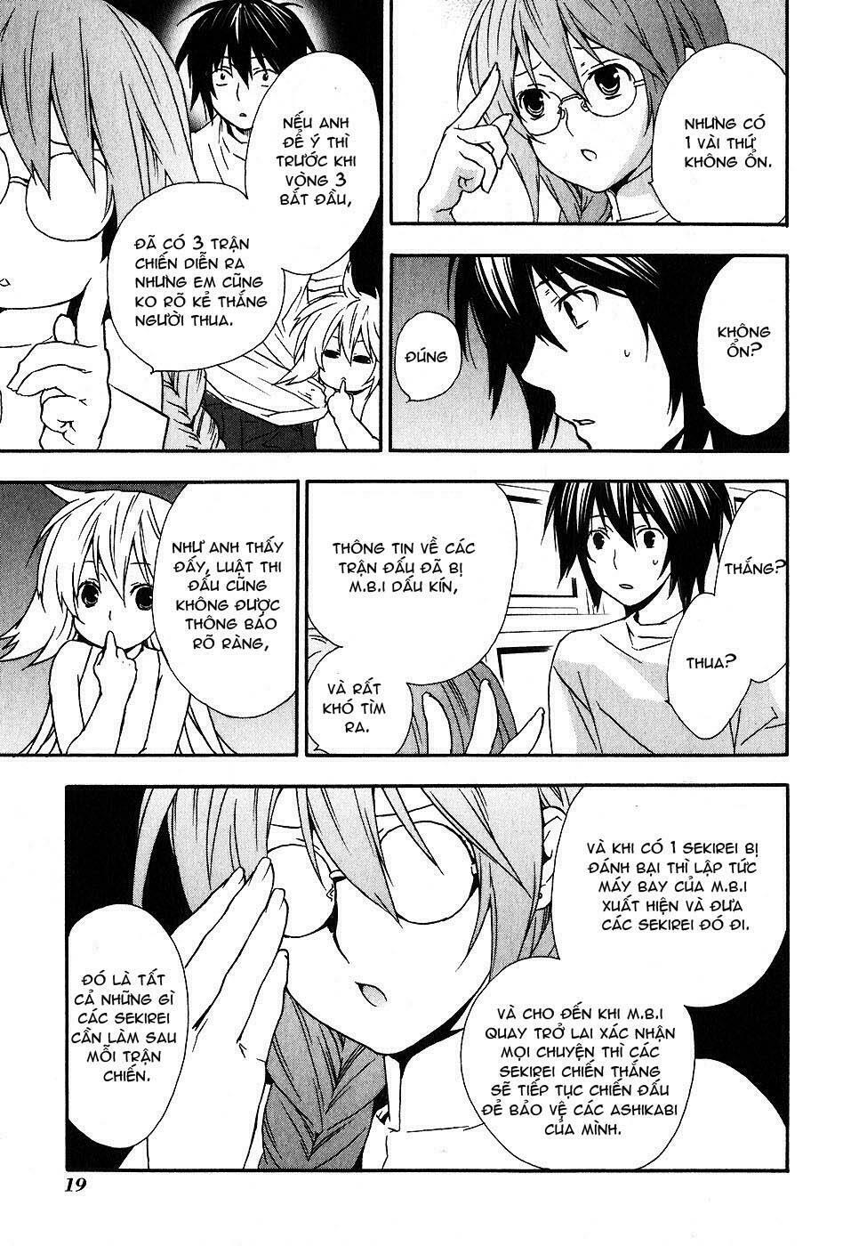 Sekirei: Chapter 28
