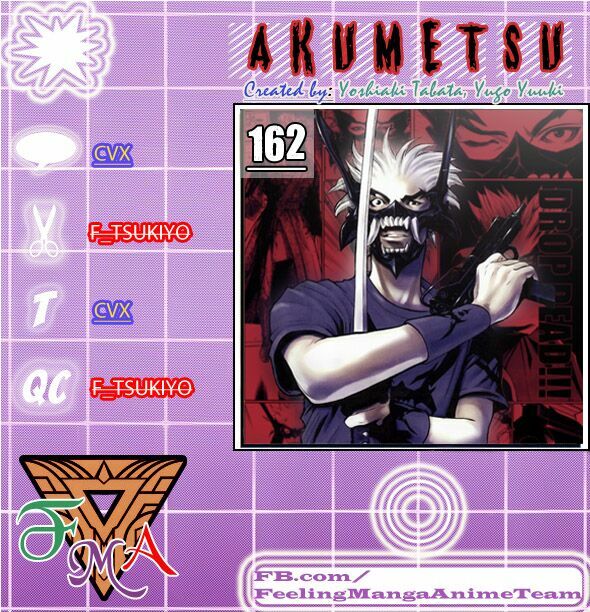 Akumetsu: Chapter 162: end