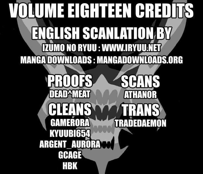 Akumetsu: Chapter 162: end