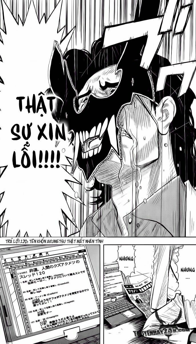 Akumetsu: Chapter 44: – Nỗ lực