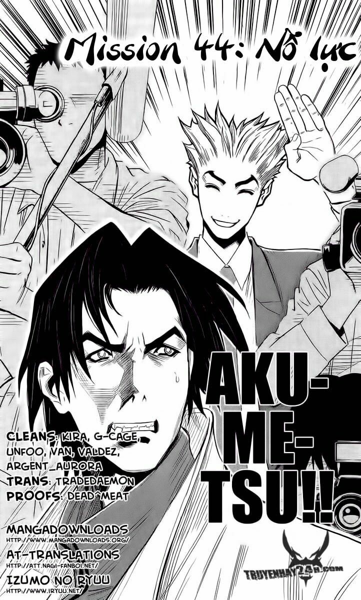 Akumetsu: Chapter 44: – Nỗ lực