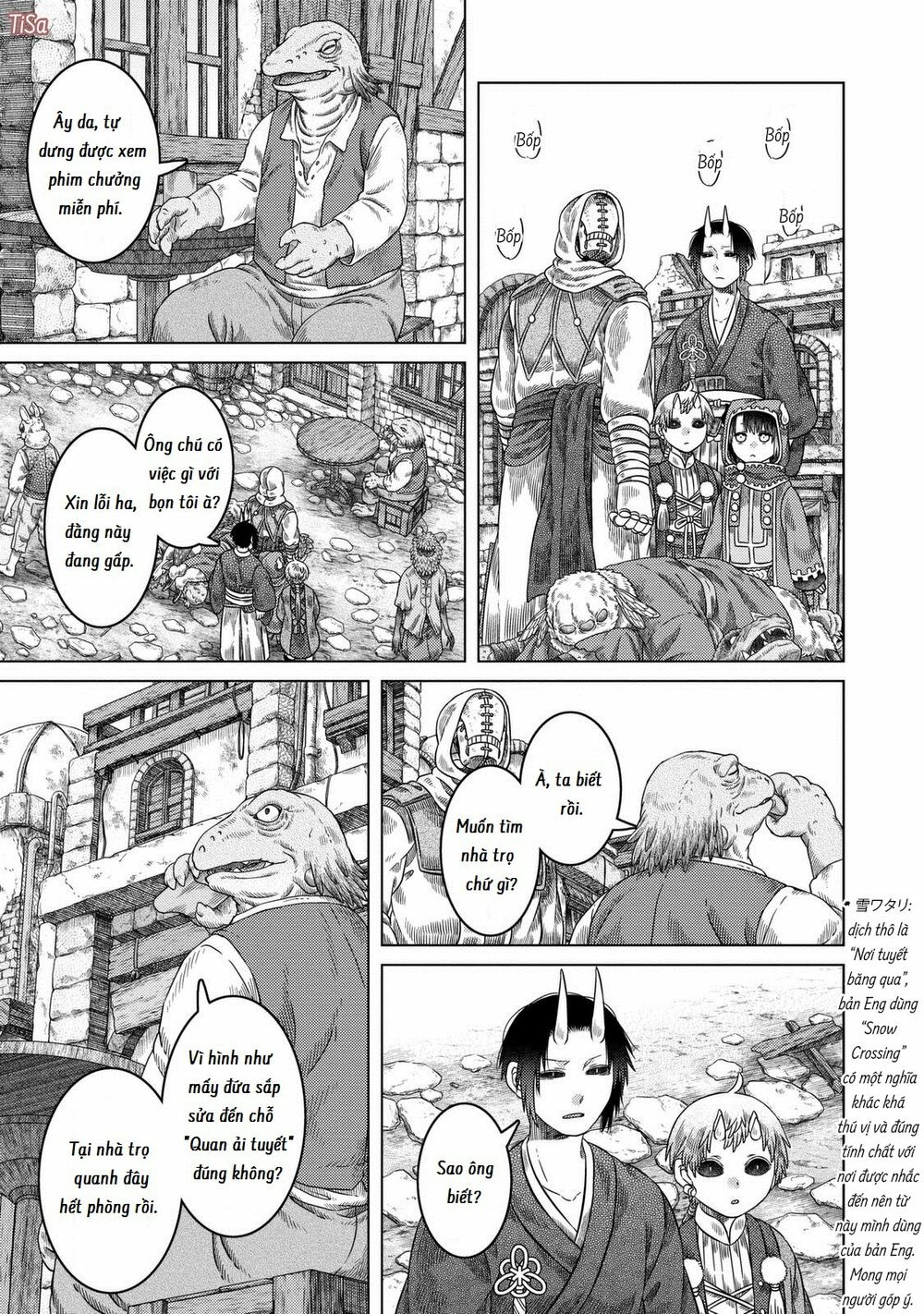 Somali to Mori no Kamisama: Chapter 25: Nốt lặng giữa những xô bồ và tuyết trắng