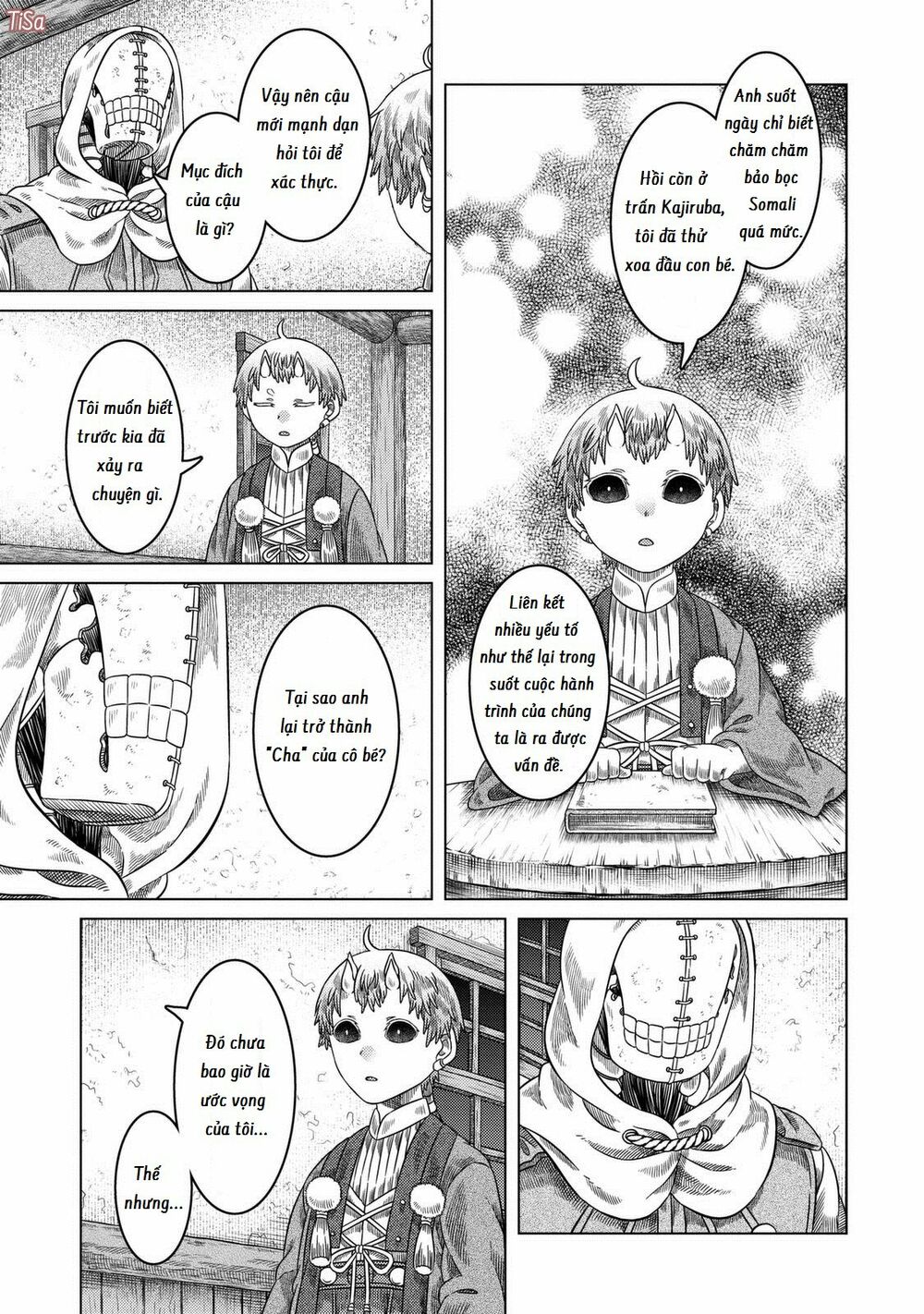 Somali to Mori no Kamisama: Chapter 25: Nốt lặng giữa những xô bồ và tuyết trắng