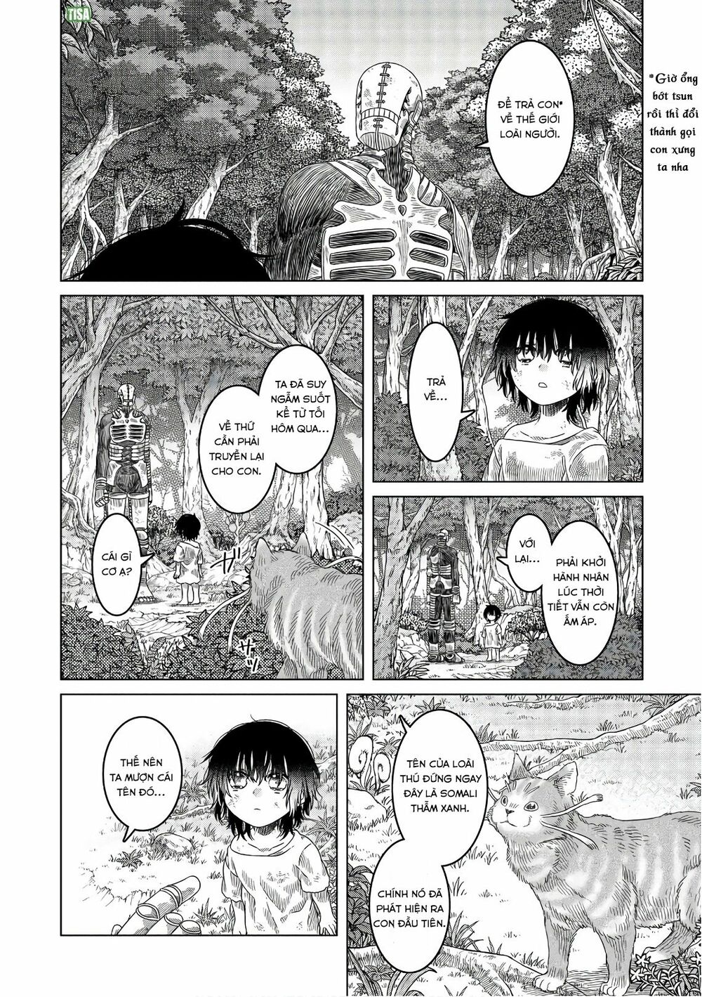 Somali to Mori no Kamisama: Chapter 27: Từ biệt vùng đất ngát xanh