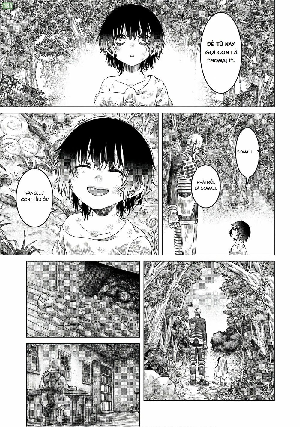 Somali to Mori no Kamisama: Chapter 27: Từ biệt vùng đất ngát xanh