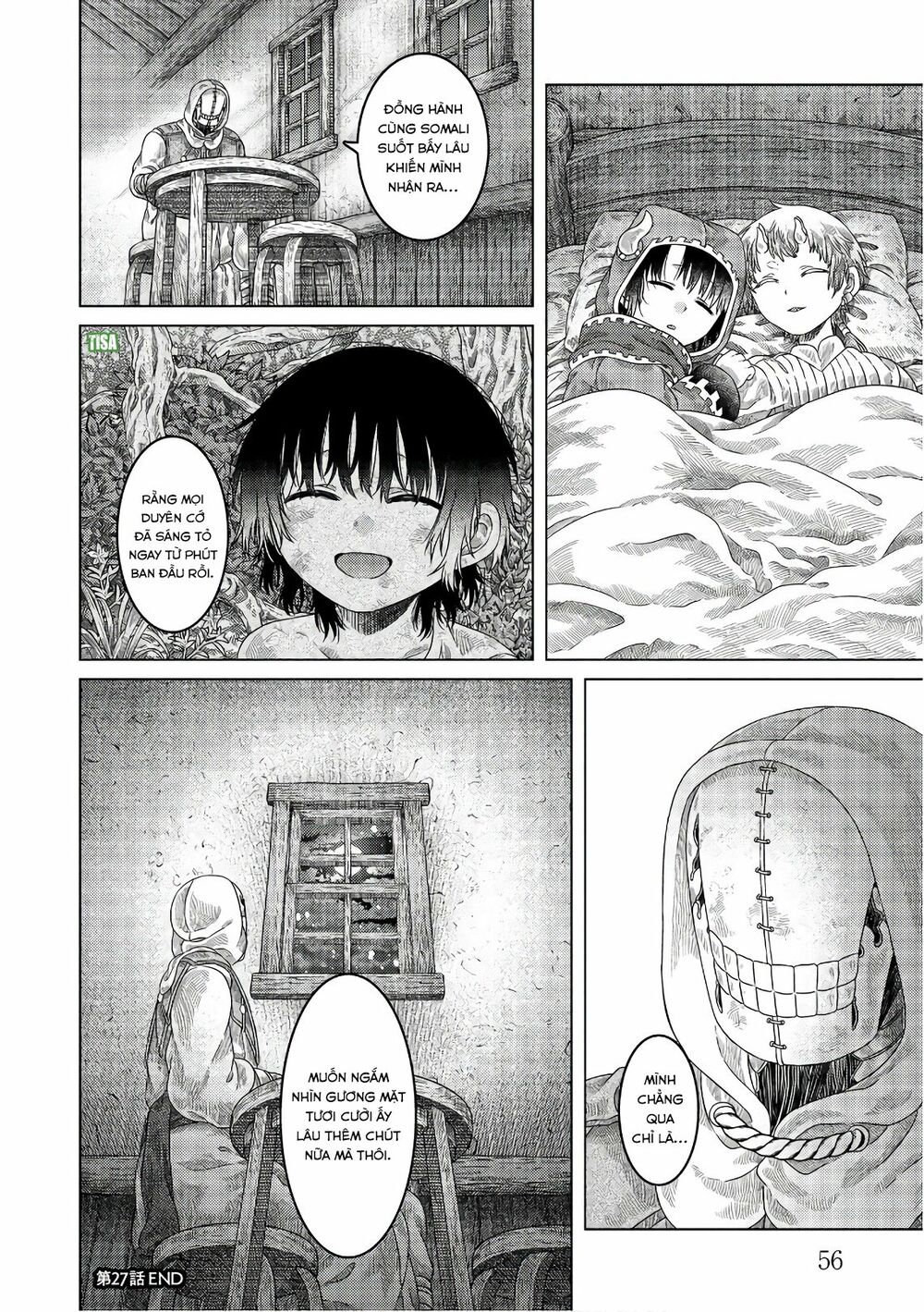 Somali to Mori no Kamisama: Chapter 27: Từ biệt vùng đất ngát xanh