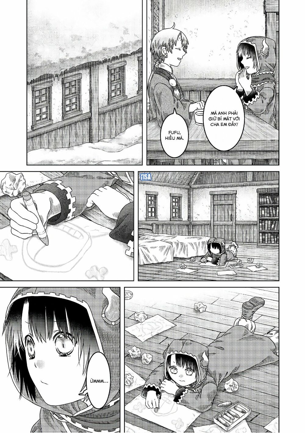Somali to Mori no Kamisama: Chapter 28: Dây tết Kumihimo