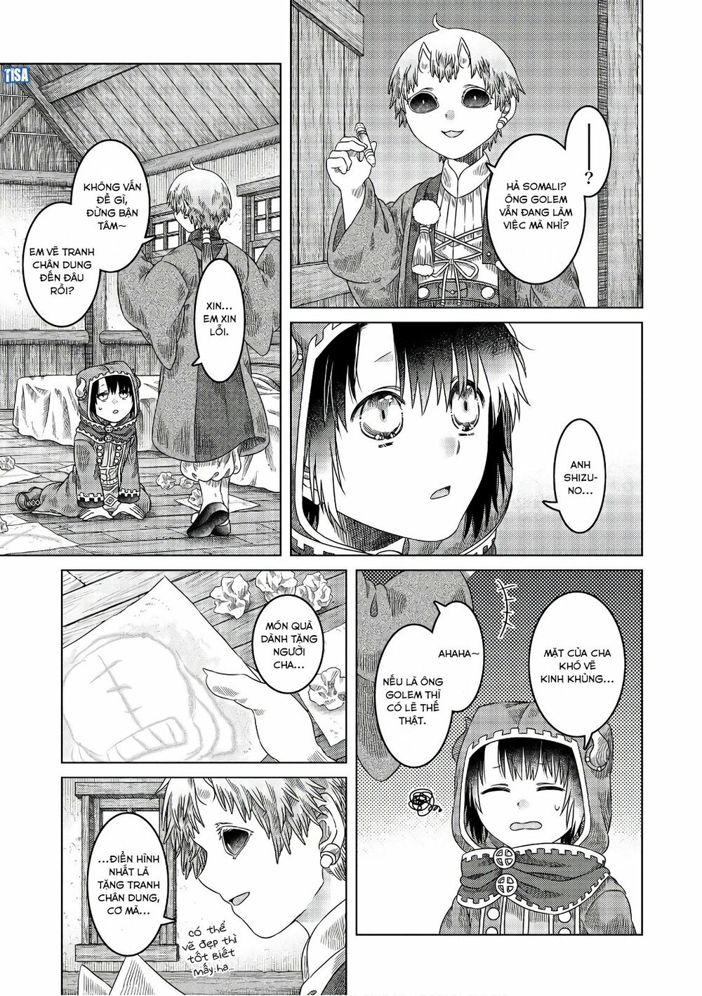 Somali to Mori no Kamisama: Chapter 28: Dây tết Kumihimo