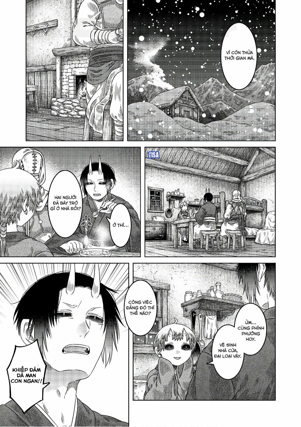 Somali to Mori no Kamisama: Chapter 28: Dây tết Kumihimo