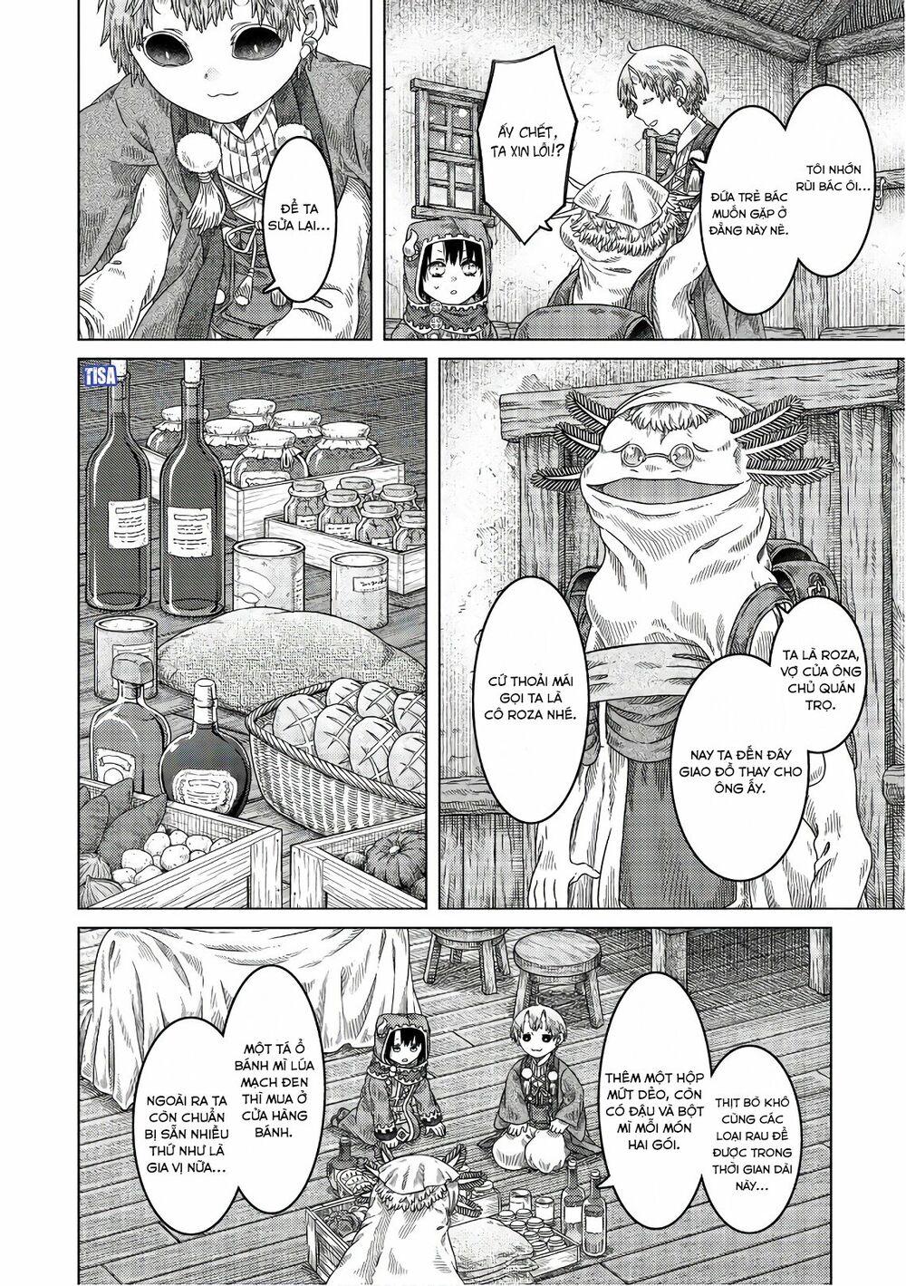Somali to Mori no Kamisama: Chapter 28: Dây tết Kumihimo