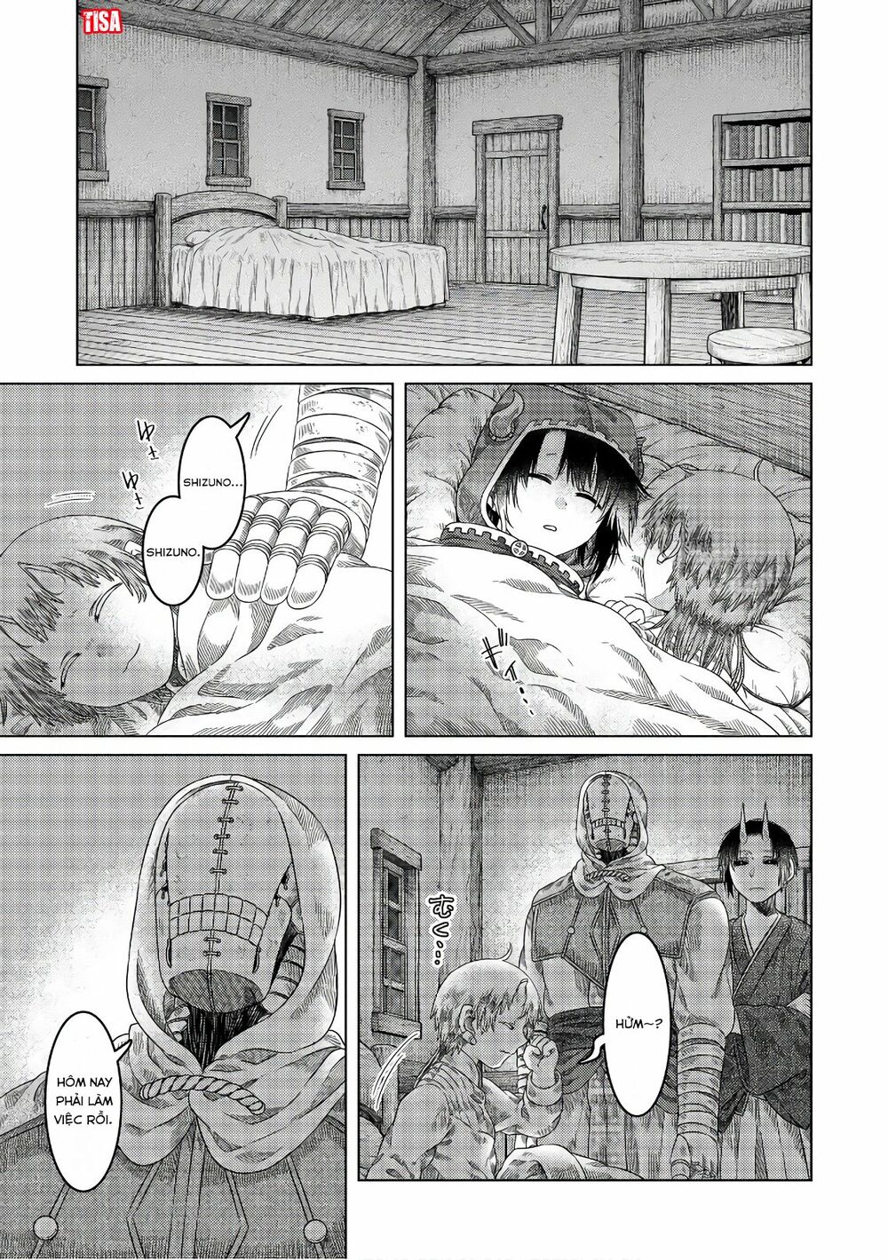 Somali to Mori no Kamisama: Chapter 28: Dây tết Kumihimo