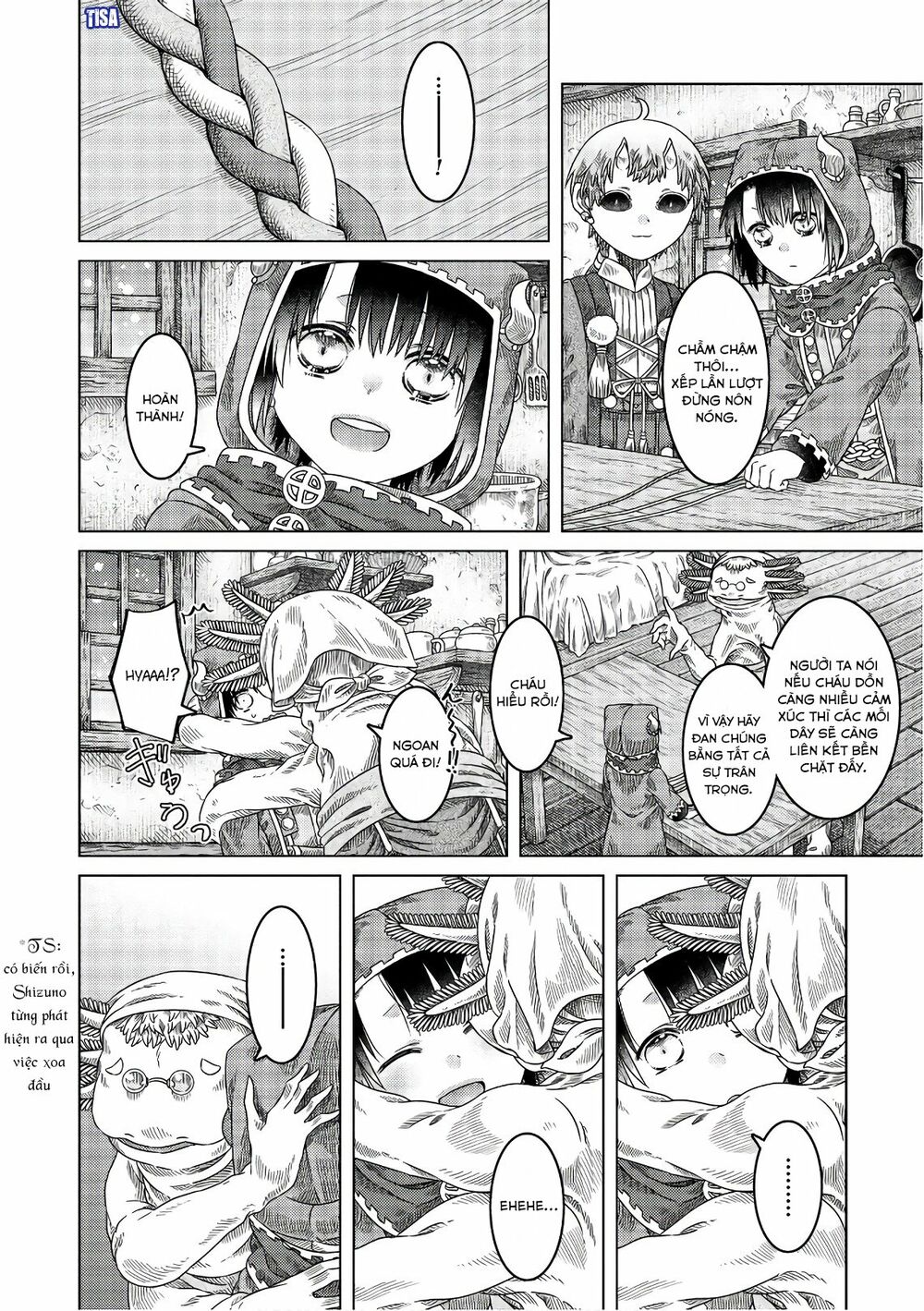 Somali to Mori no Kamisama: Chapter 28: Dây tết Kumihimo