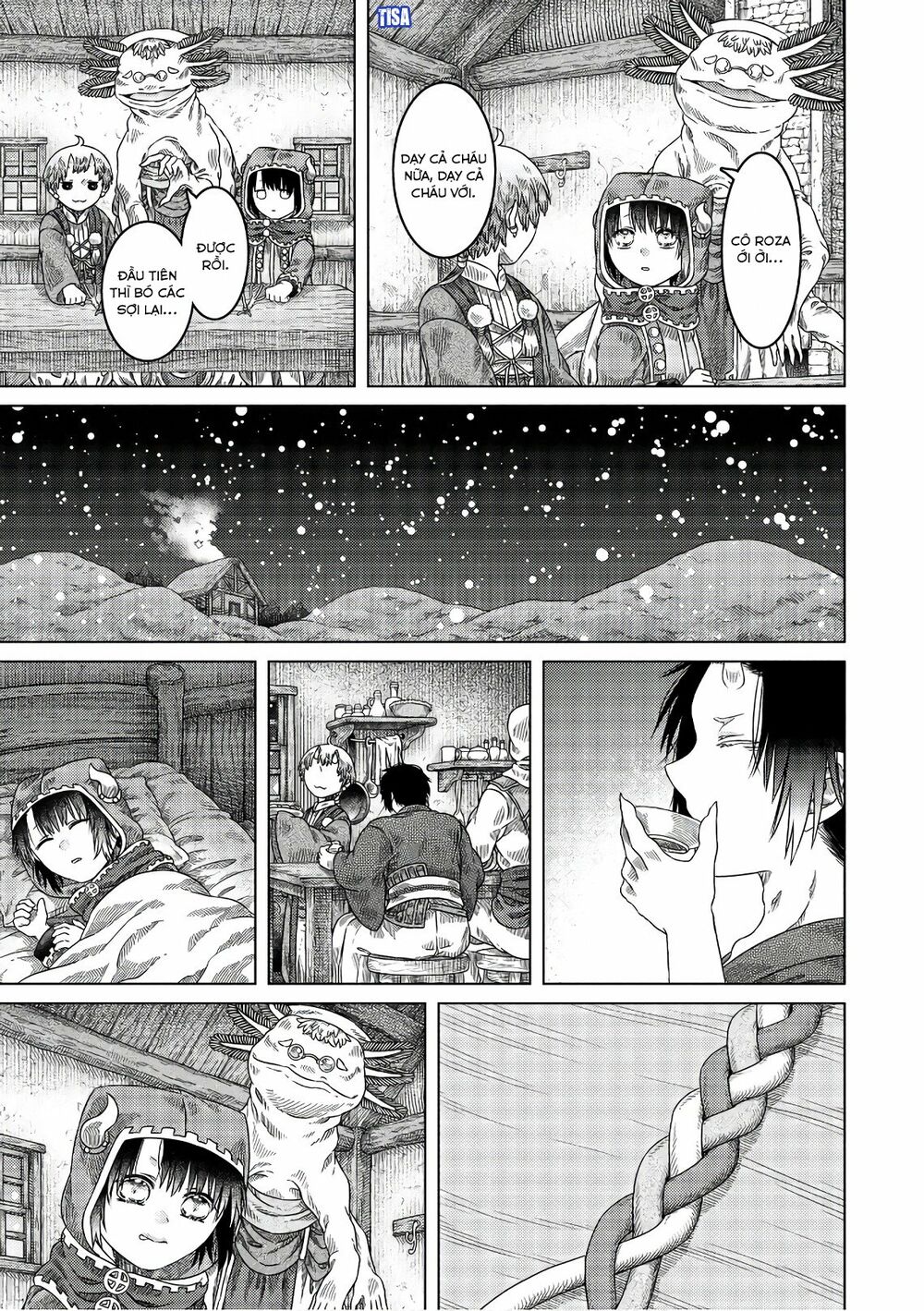 Somali to Mori no Kamisama: Chapter 28: Dây tết Kumihimo