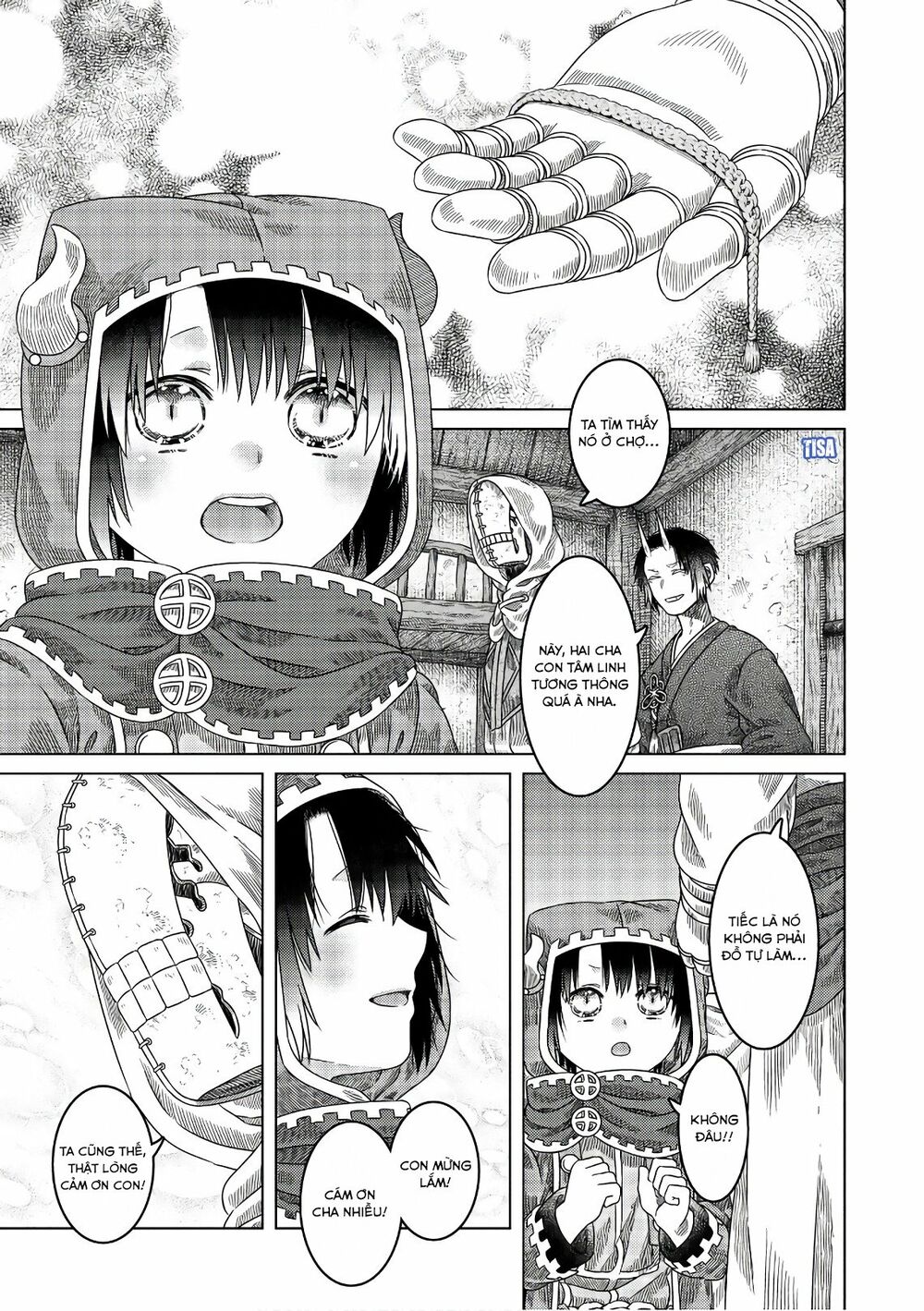 Somali to Mori no Kamisama: Chapter 28: Dây tết Kumihimo