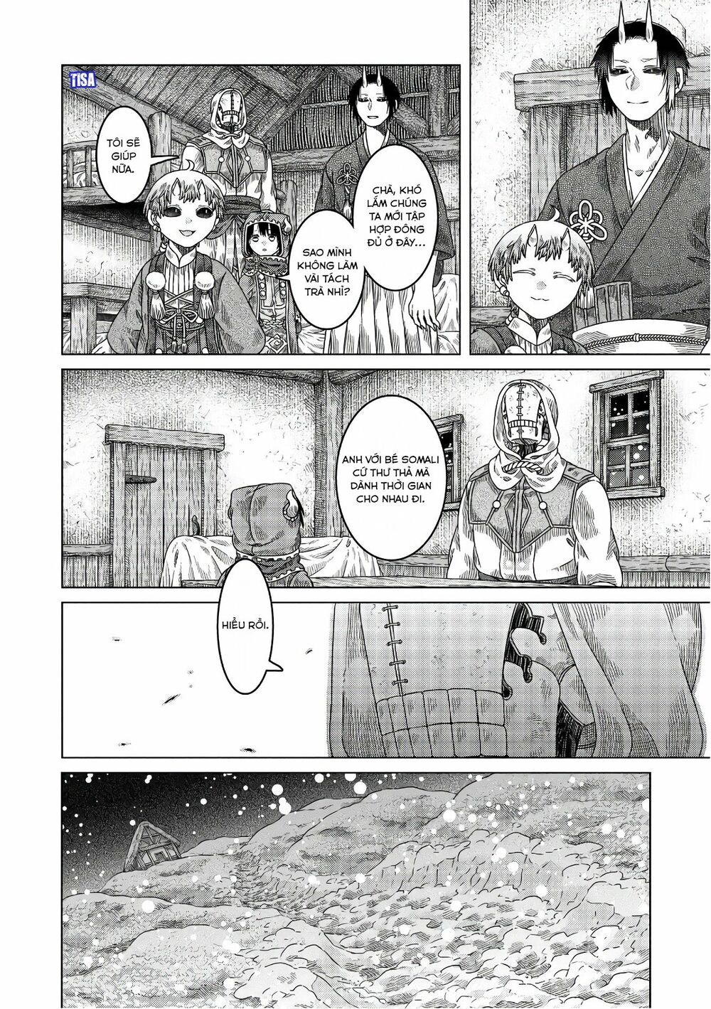 Somali to Mori no Kamisama: Chapter 28: Dây tết Kumihimo