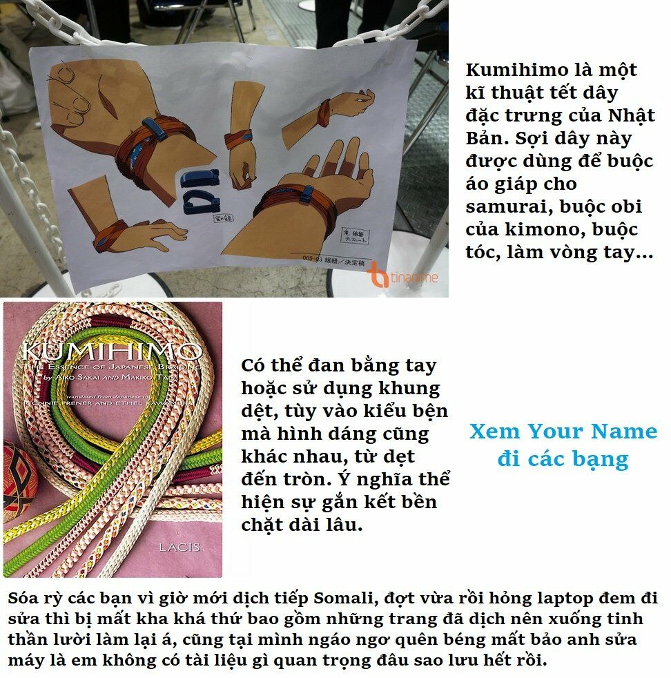 Somali to Mori no Kamisama: Chapter 28: Dây tết Kumihimo