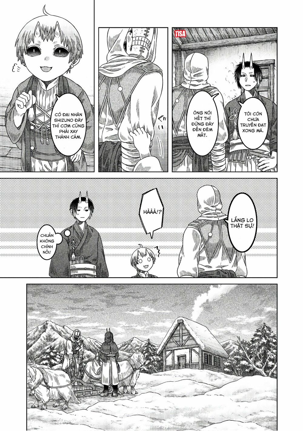 Somali to Mori no Kamisama: Chapter 28: Dây tết Kumihimo