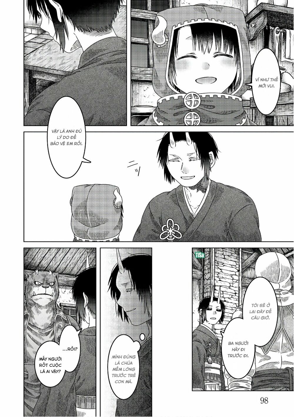 Somali to Mori no Kamisama: Chapter 29: Xiềng xích và ròng rọc quay tròn