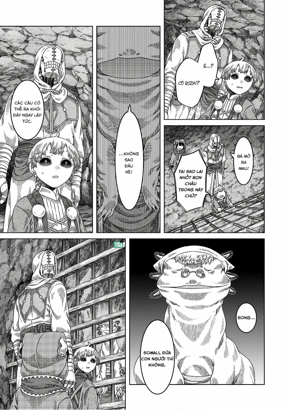 Somali to Mori no Kamisama: Chapter 29: Xiềng xích và ròng rọc quay tròn