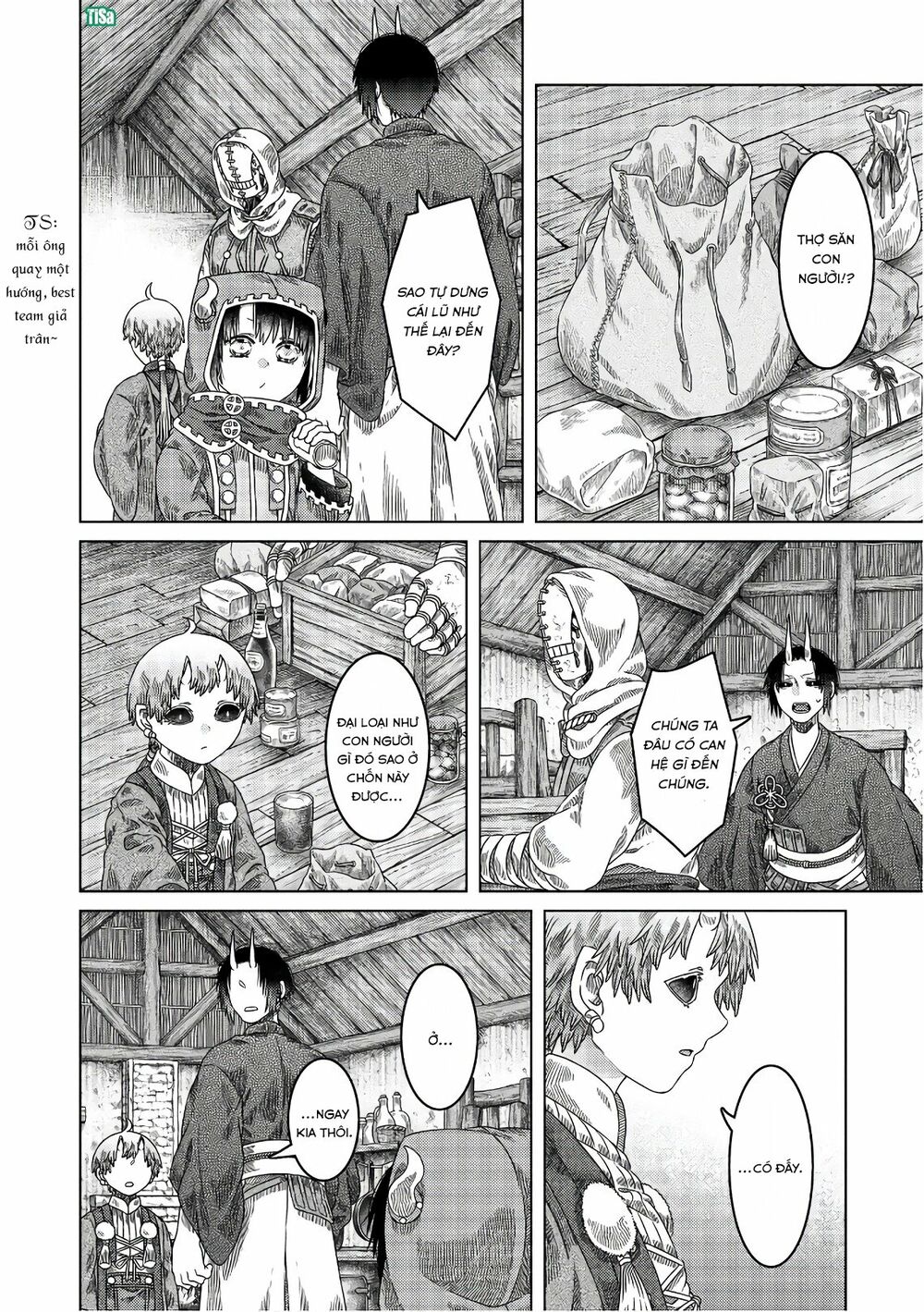 Somali to Mori no Kamisama: Chapter 29: Xiềng xích và ròng rọc quay tròn