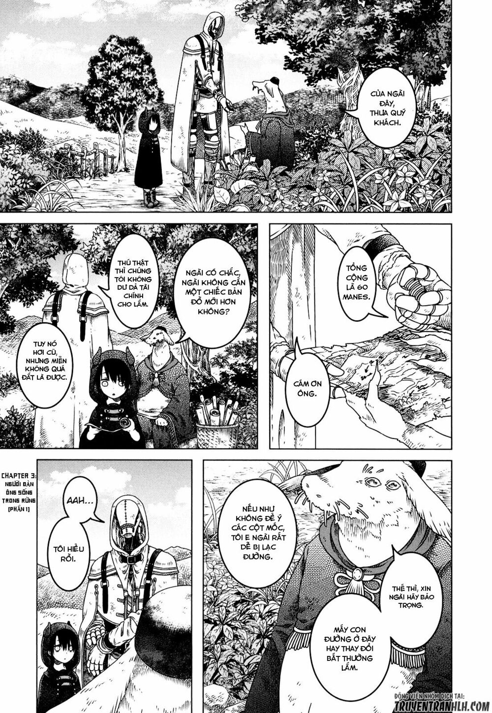 Somali to Mori no Kamisama: Chapter 3