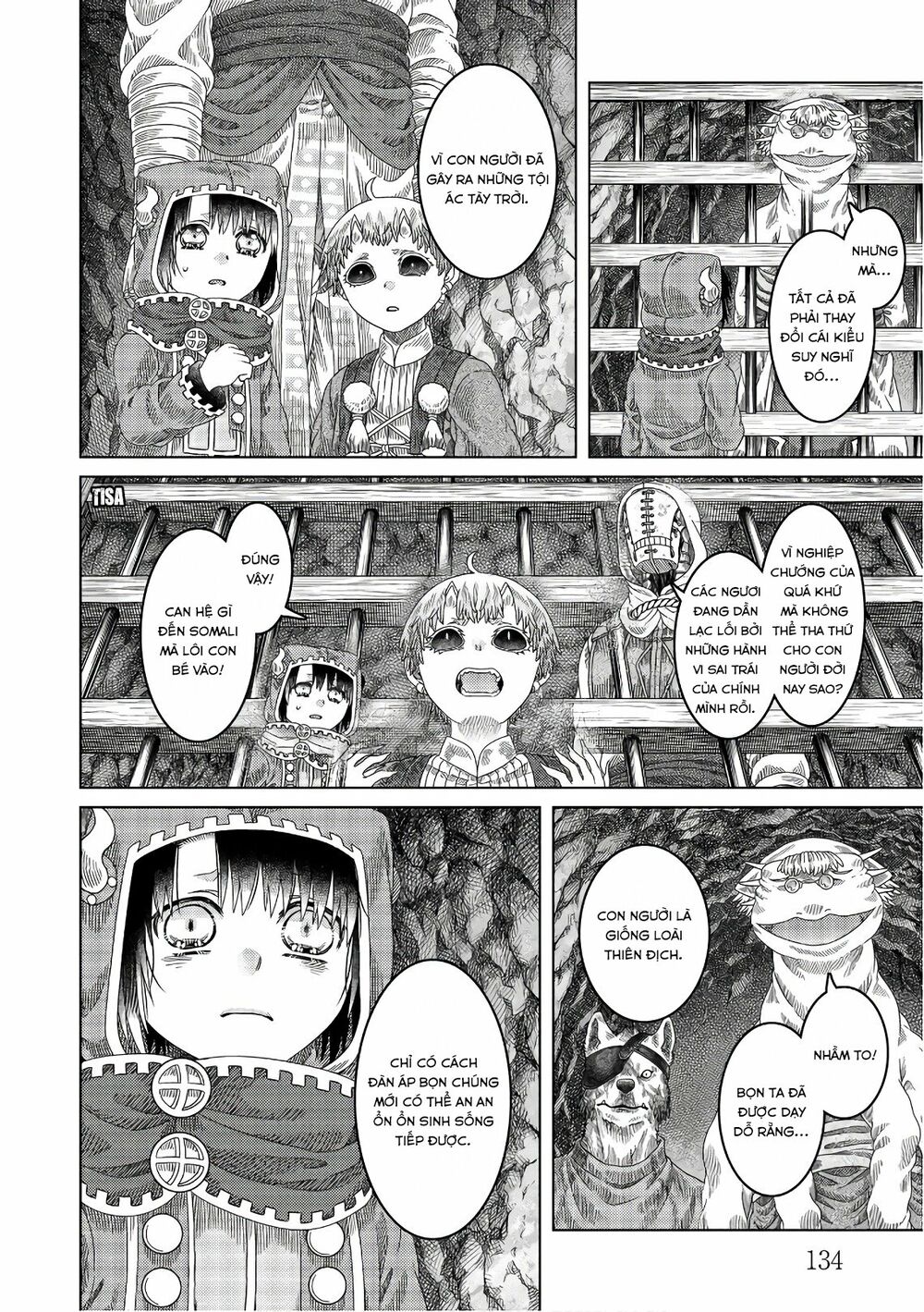 Somali to Mori no Kamisama: Chapter 30: Chuyện kể "Quái Thai"