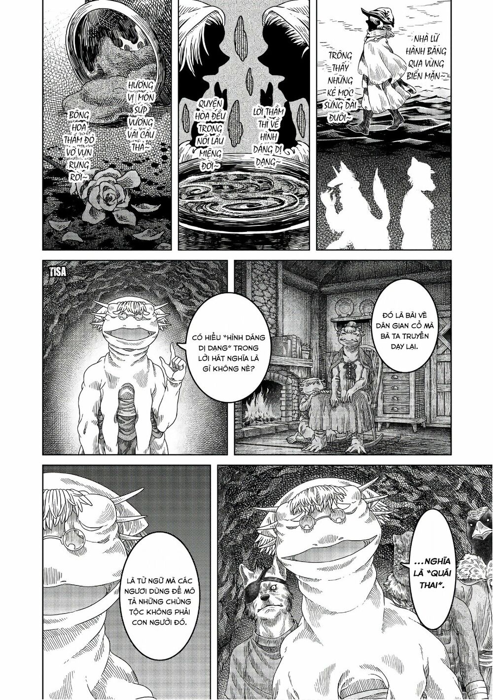 Somali to Mori no Kamisama: Chapter 30: Chuyện kể "Quái Thai"