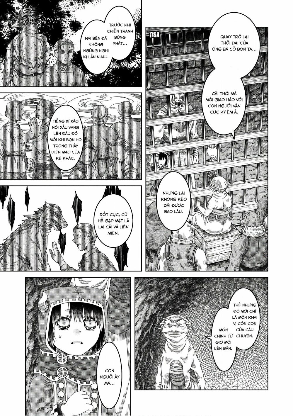 Somali to Mori no Kamisama: Chapter 30: Chuyện kể "Quái Thai"