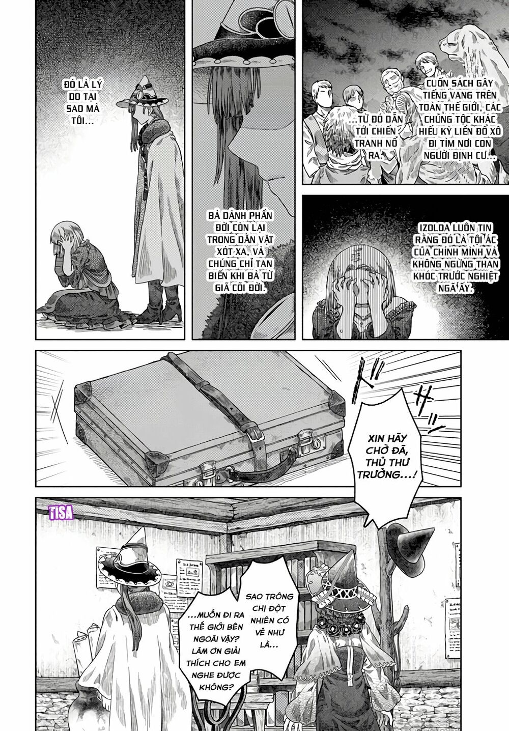 Somali to Mori no Kamisama: Chapter 32: Những ngôn từ ma thuật ấy làm phù thủy đắm say