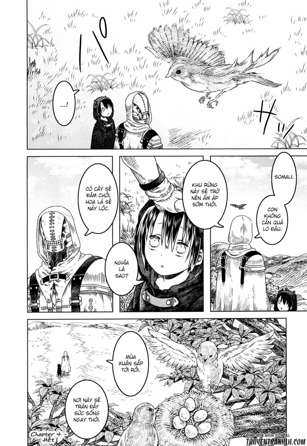 Somali to Mori no Kamisama: Chapter 4