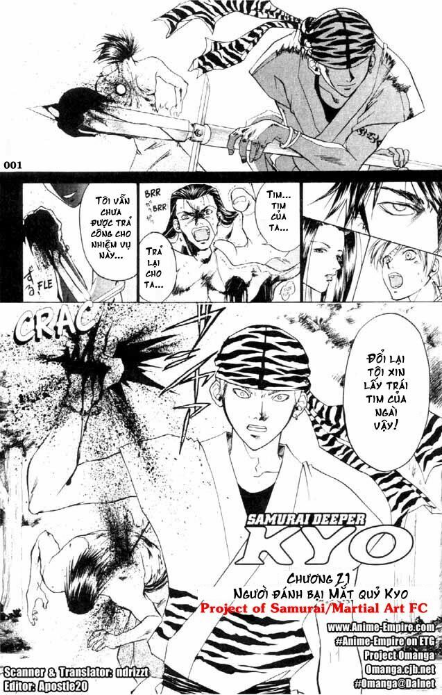 Mắt Quỷ Kyo: Chapter 21