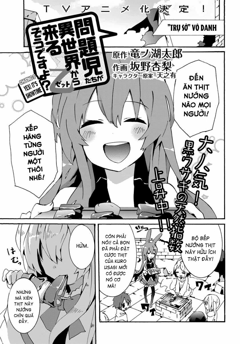 Hình như những đứa trẻ rắc rối đó đến từ thế giới khác thì phải? Z: Chapter 3