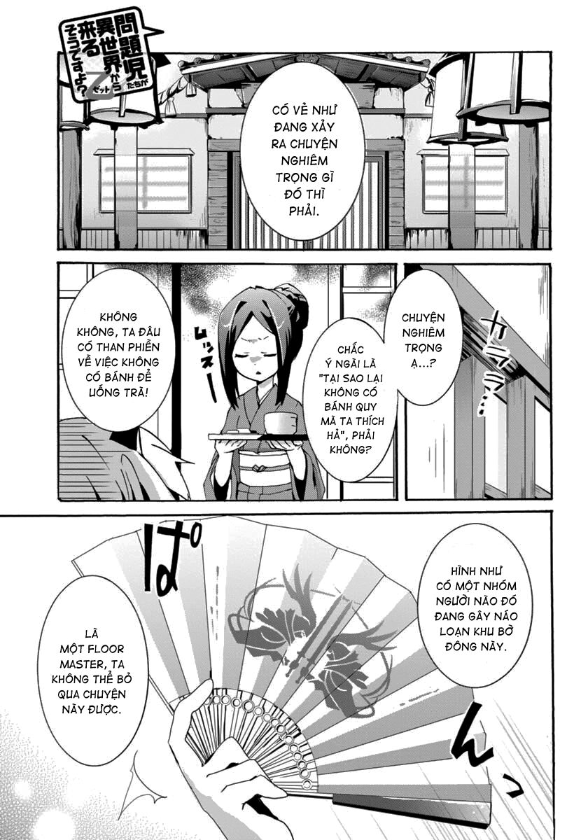 Hình như những đứa trẻ rắc rối đó đến từ thế giới khác thì phải? Z: Chapter 4