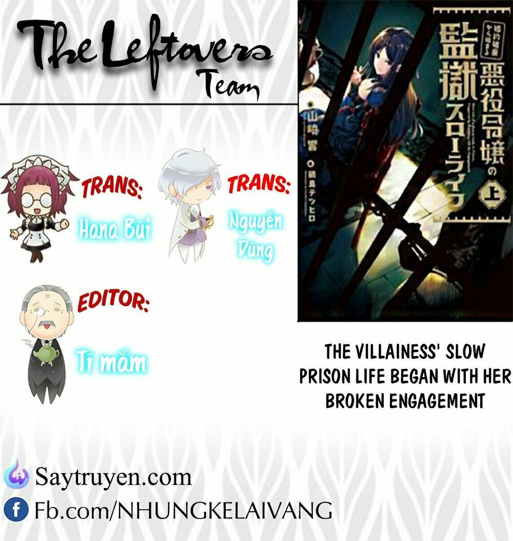 The Villainess' Slow Prison Life Began with Her Broken Engagement: Chapter 3: - END